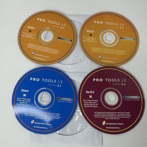 Digidesign Pro Tools LE 6.0 & 6.1 Software Install Disk For Mac OS X & Windows